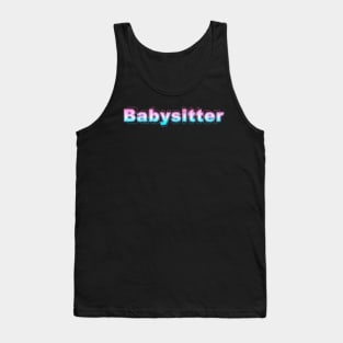 Babysitter Tank Top